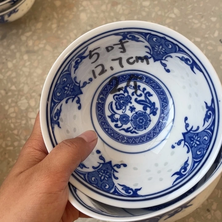 摆件景德镇高温细白瓷餐具