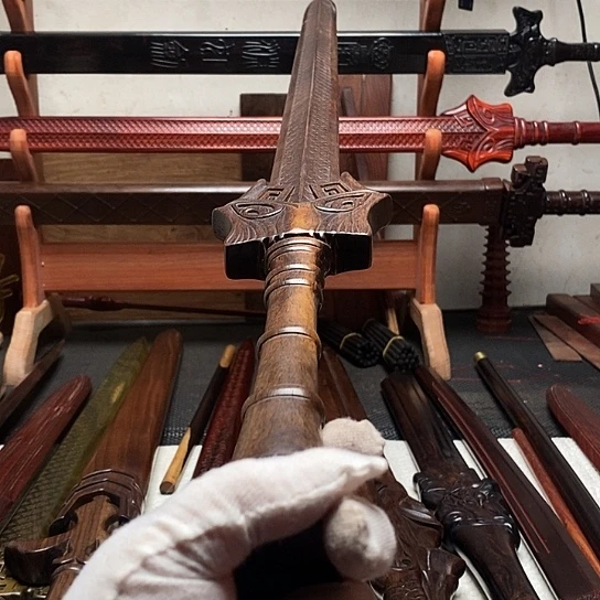 黑檀木木一米青霜剑