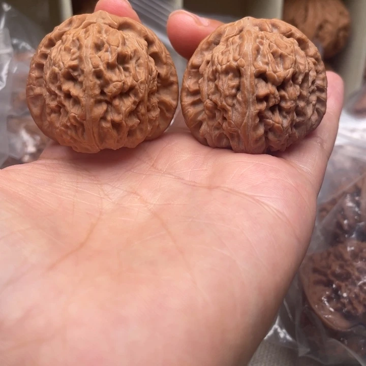 林***海吊坠文玩核桃40➕全品白狮子