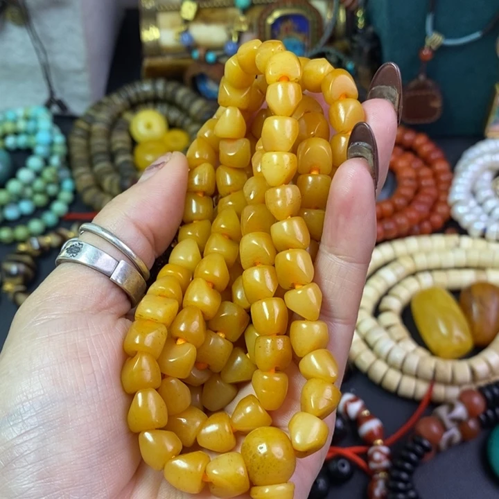 泥塑擦擦的吊坠和