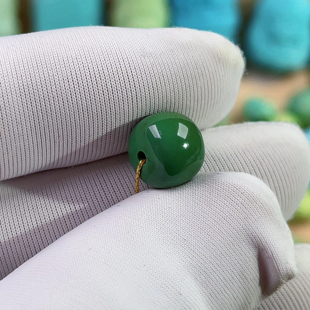 绿松石未镶嵌珠宝奇石9.3mm