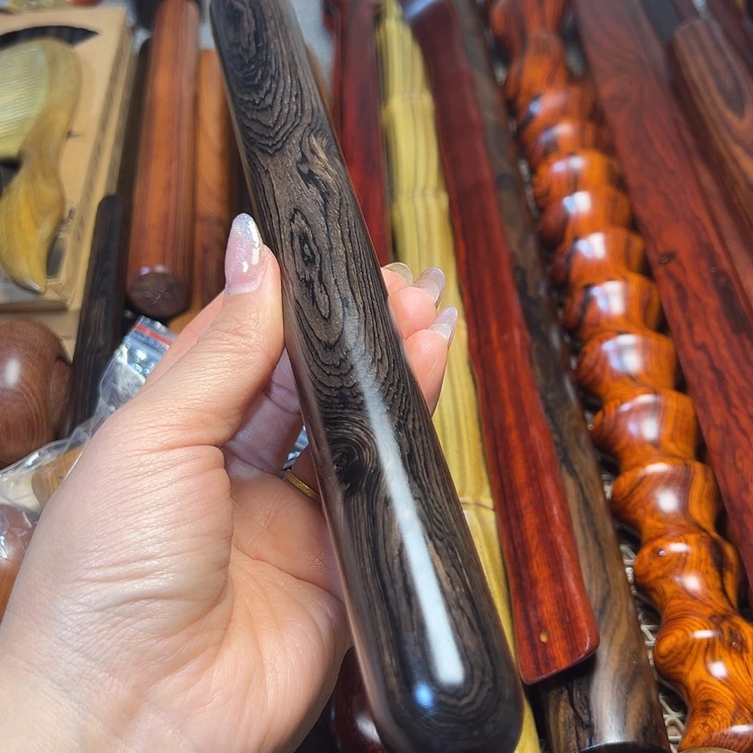 维腊木（绿檀）难**涂紫光檀