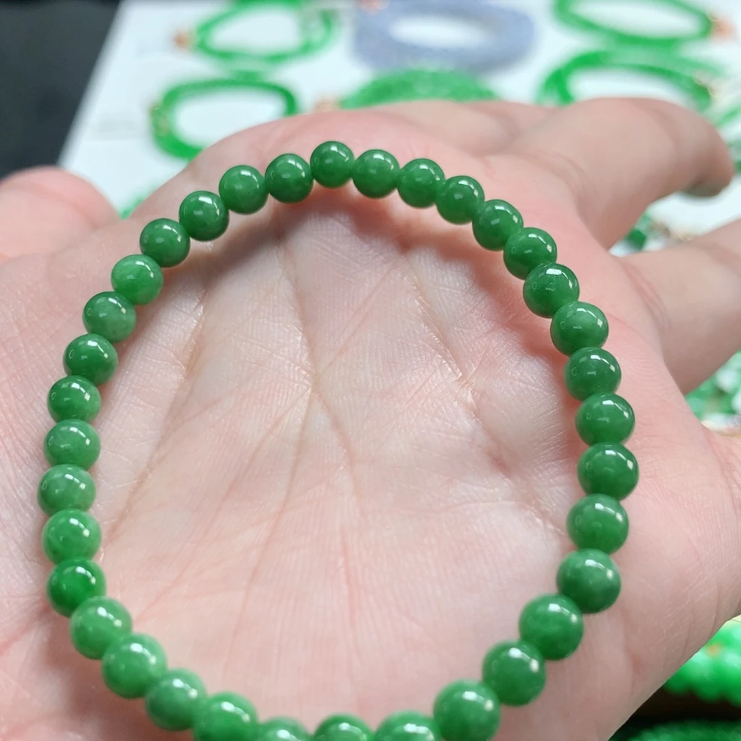 翡翠未镶嵌手链翡翠