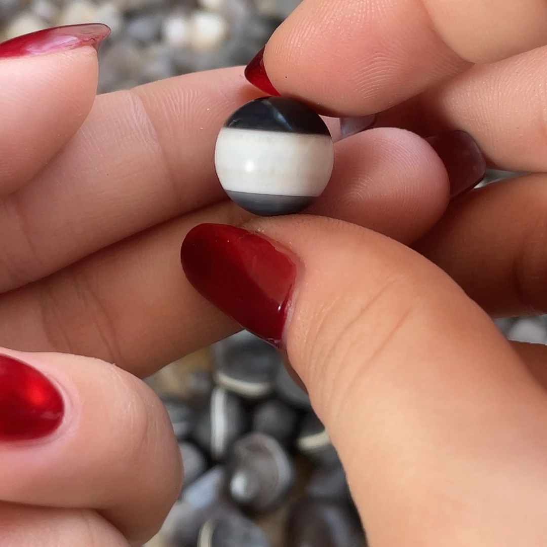 安***好玛瑙/玉髓散珠缠丝玛瑙