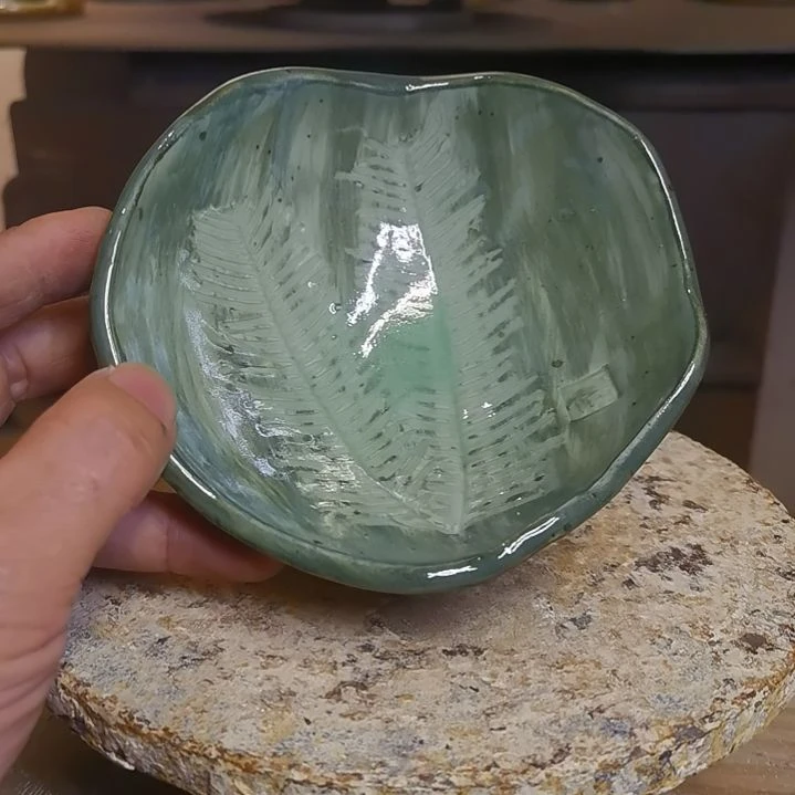 盘手工高温原矿窑变