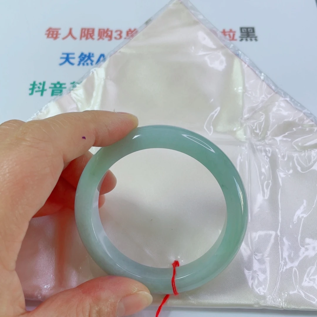 翡翠未镶嵌手镯天然翡翠手镯52