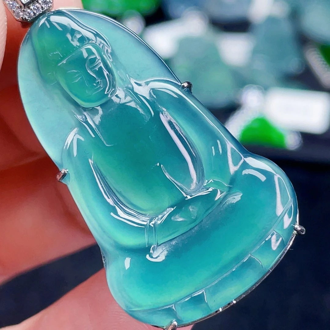 翡翠未镶嵌吊坠(不含链)868