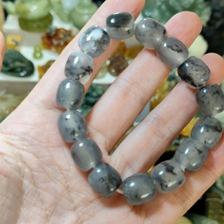 岫玉未镶嵌手串手串