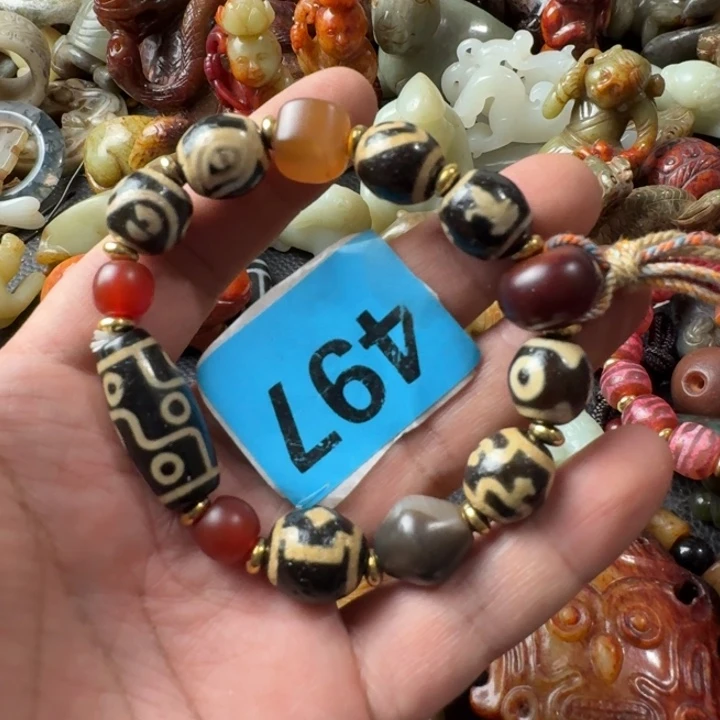 玛瑙/玉髓颈饰合金