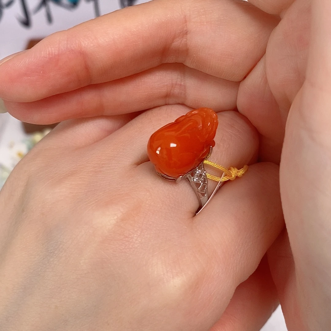 南红玛瑙未镶嵌珠宝奇石