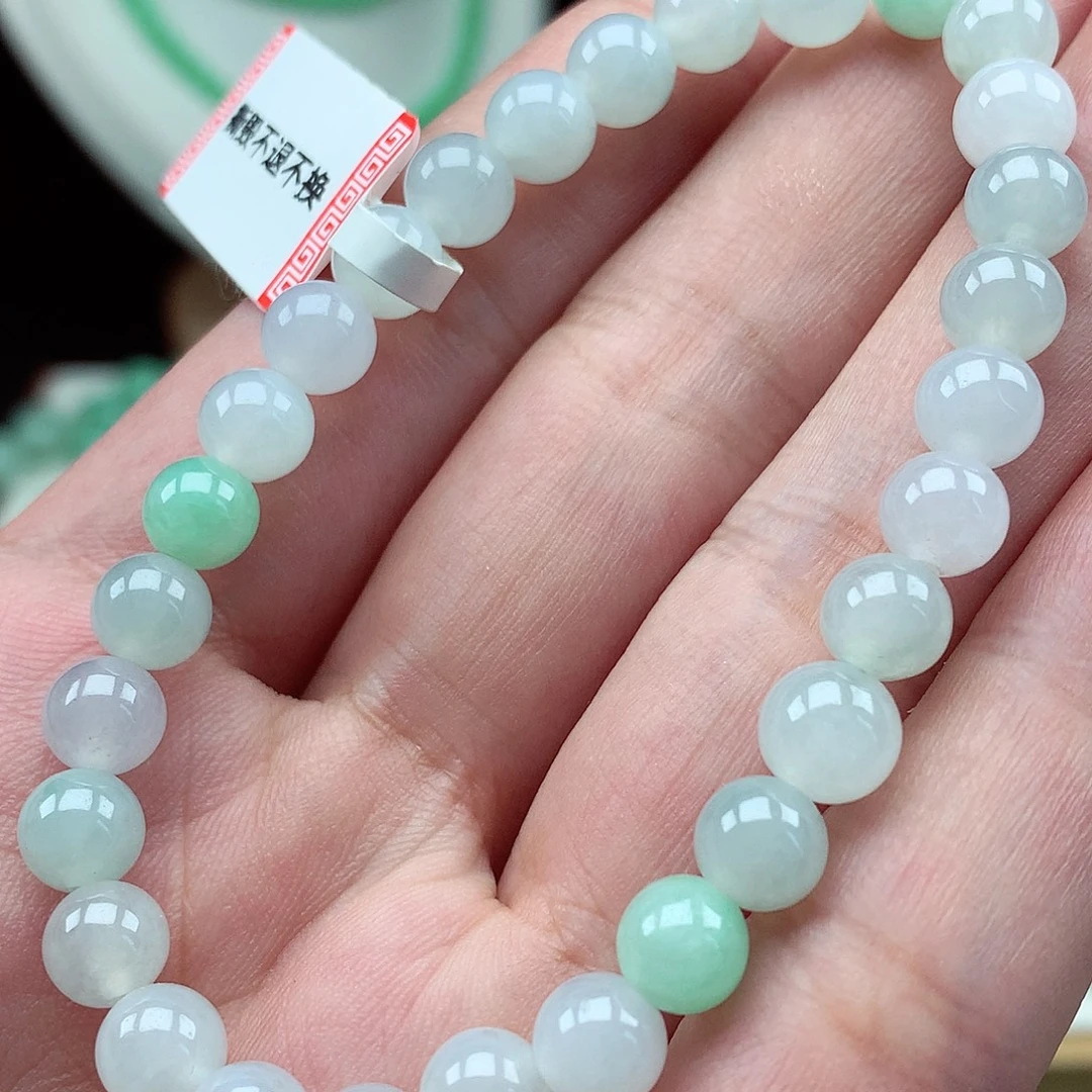 未镶嵌手链翡翠翡翠