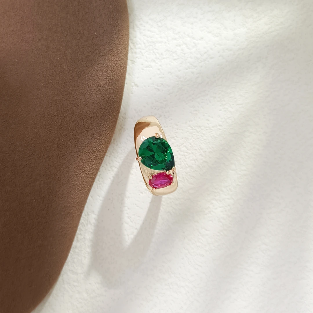 铜合金合成锆石戒指 FXLM-55624 戒指轻奢精致欧美时尚气质