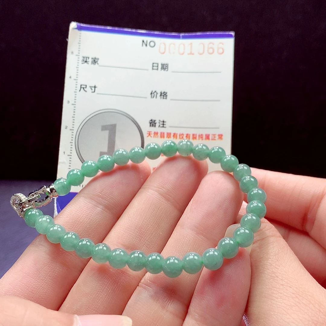 未镶嵌手链翡翠手链
