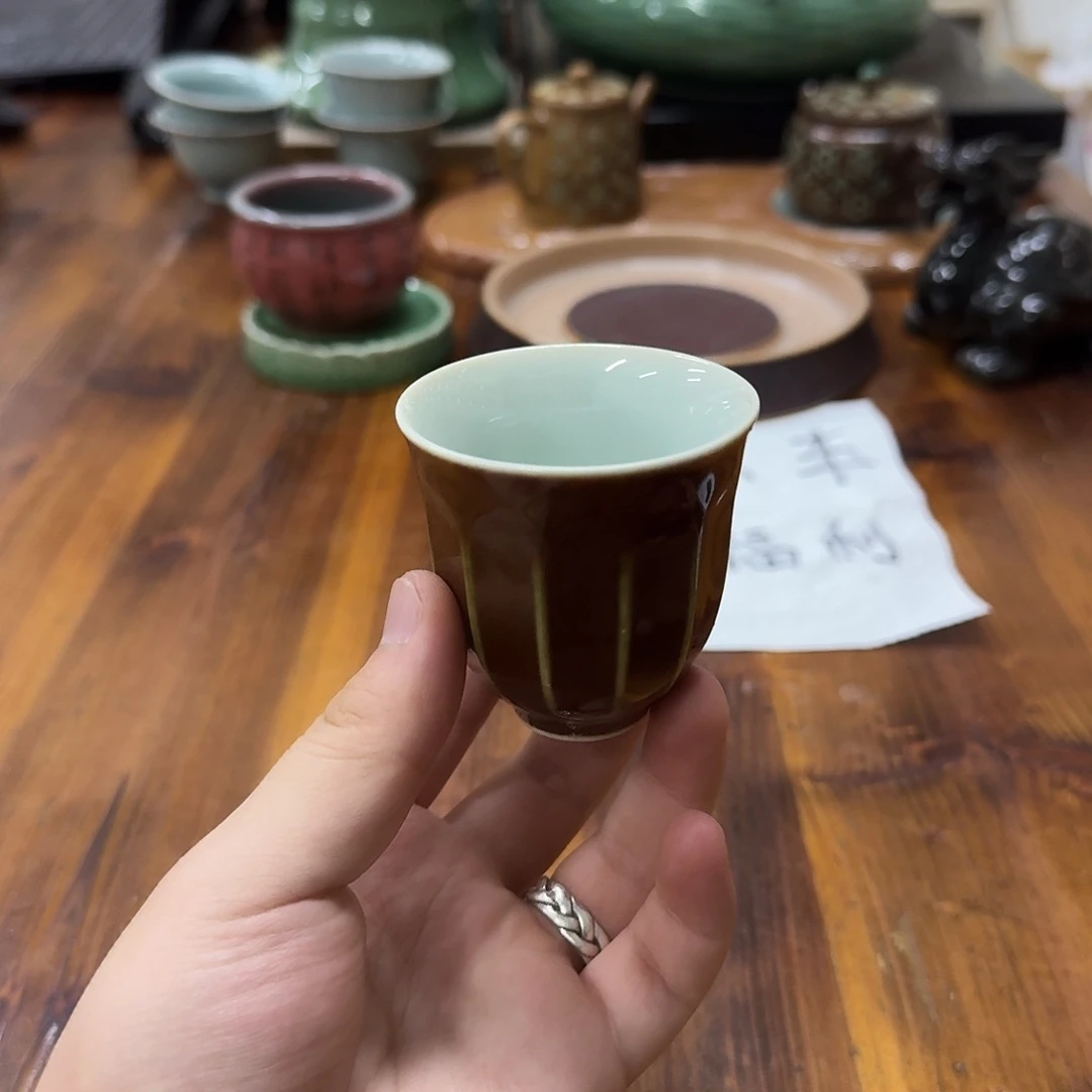 小仲青瓷茶器微瑕7201