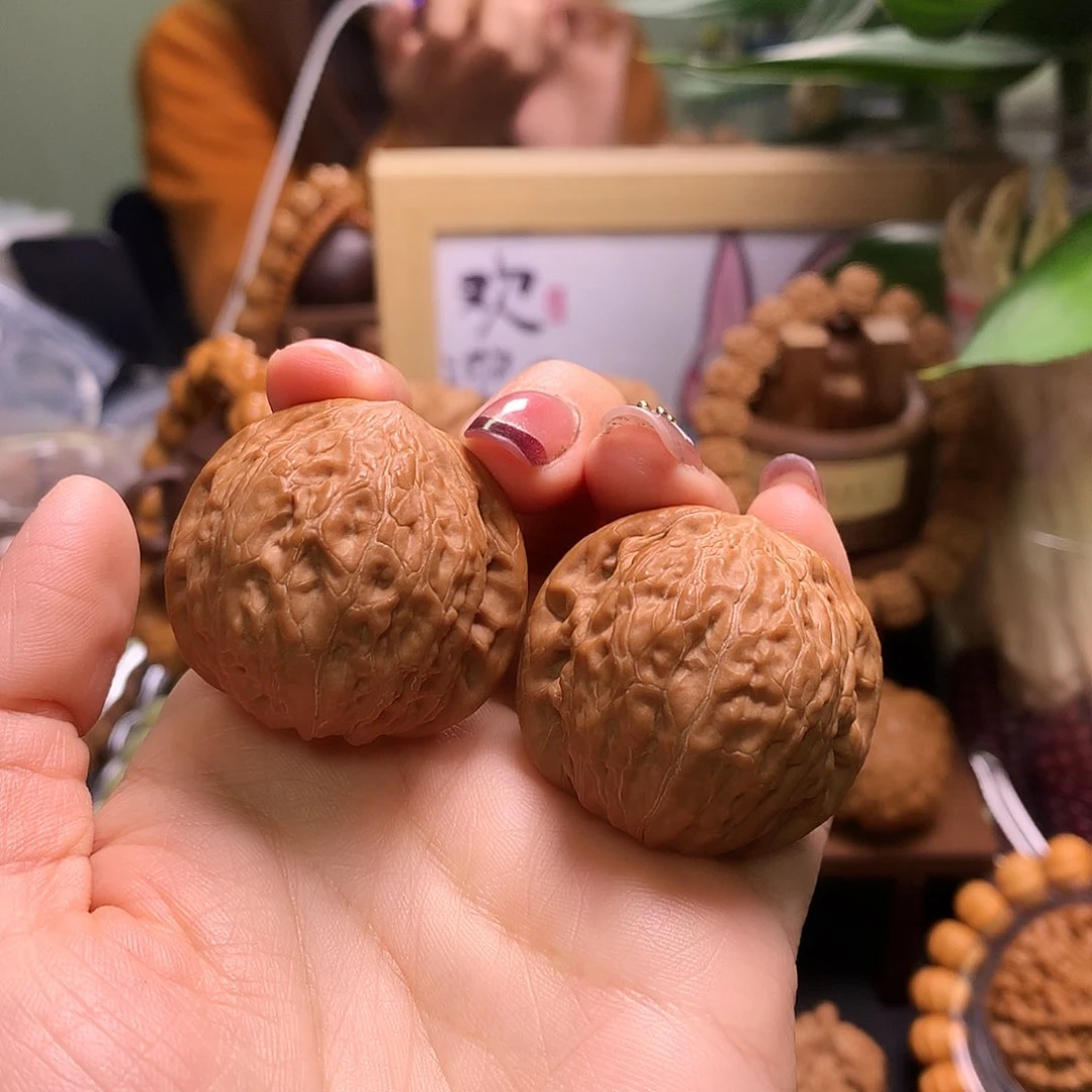 文玩核桃吊坠段*铁锤38