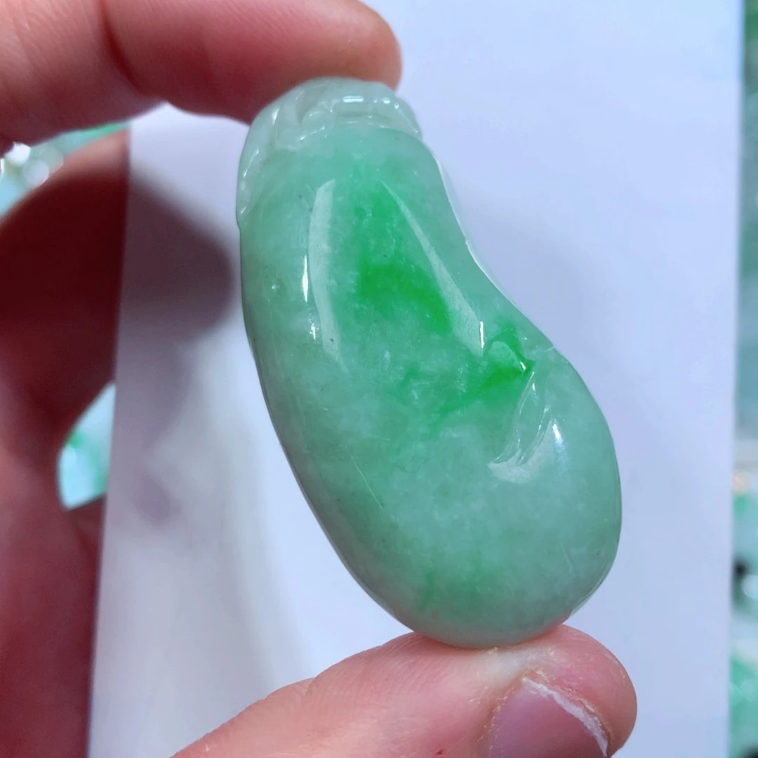 翡翠颈饰未镶嵌缅甸翡翠