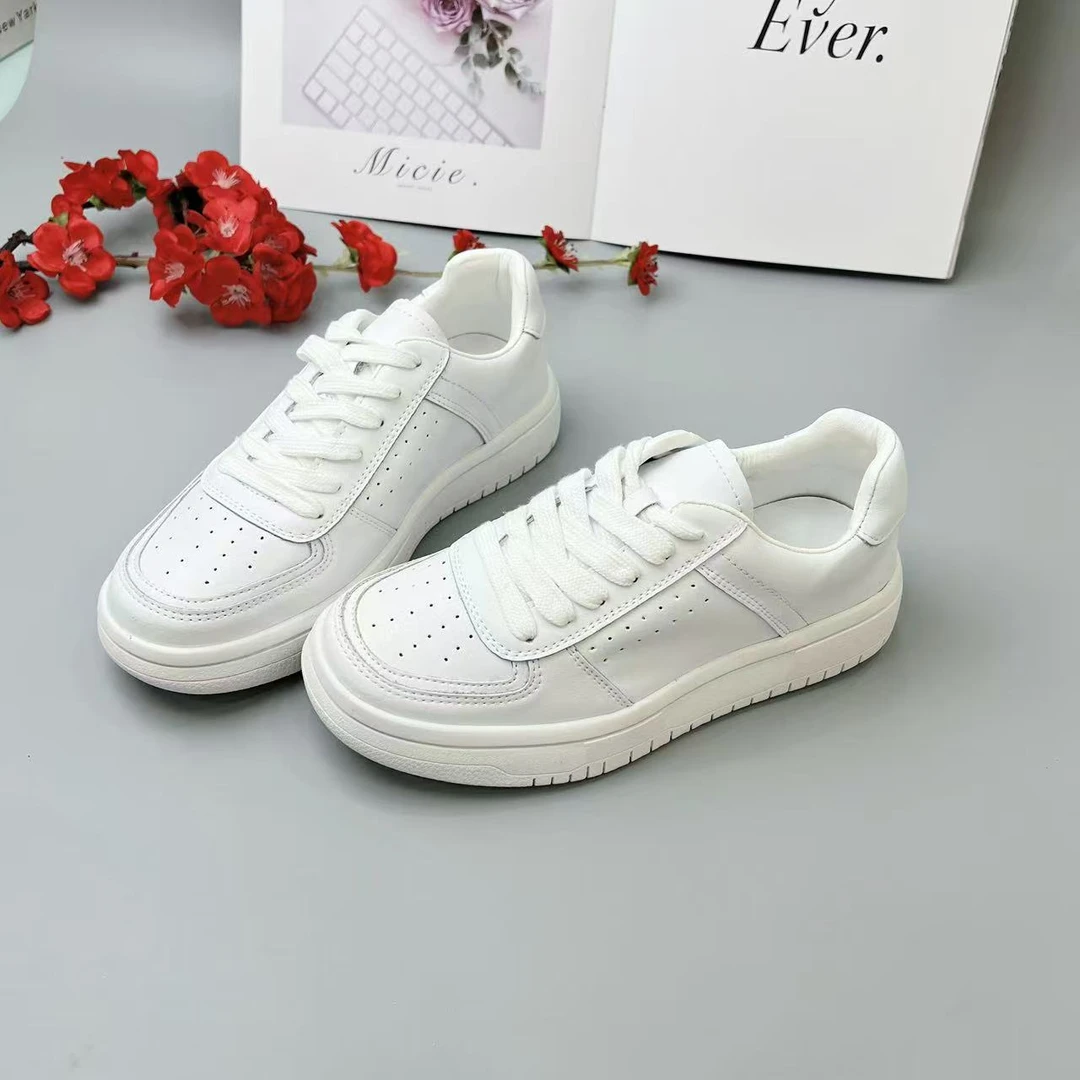 8816  新款时尚百搭韩版厚底潮流运动休闲小白鞋