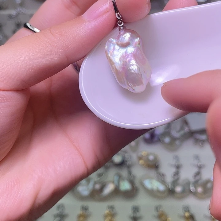 颈饰合金淡水珍珠05
