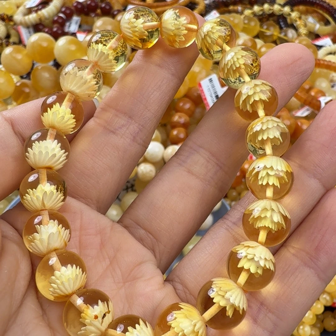 琥珀未镶嵌珠宝奇石