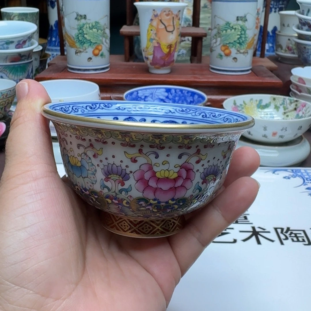 景德镇手工手绘展示