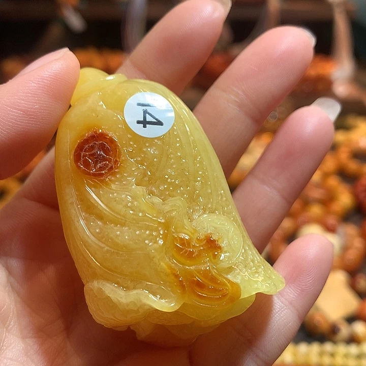 蜜蜡未镶嵌吊坠(不含链)