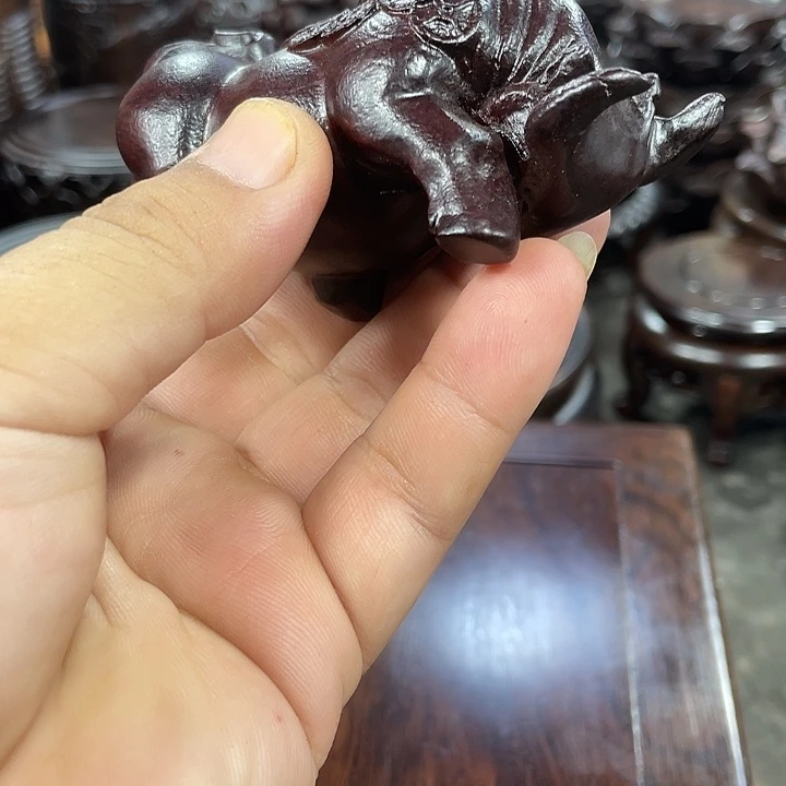 手工艺品琉璃红木底座工艺品