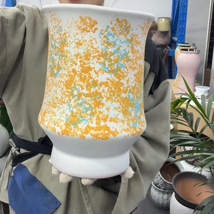 20×30 -粗陶花盆有孔-买买买