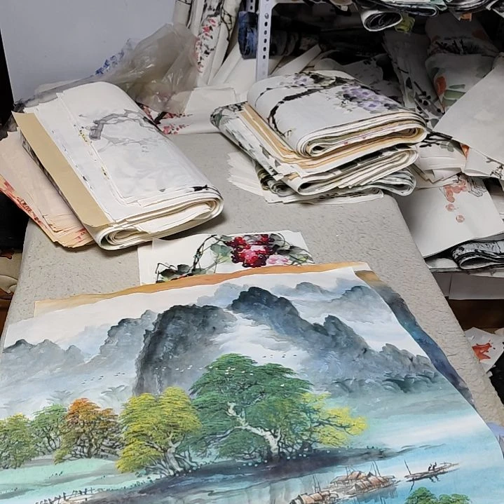 用***7国画落款后台备注