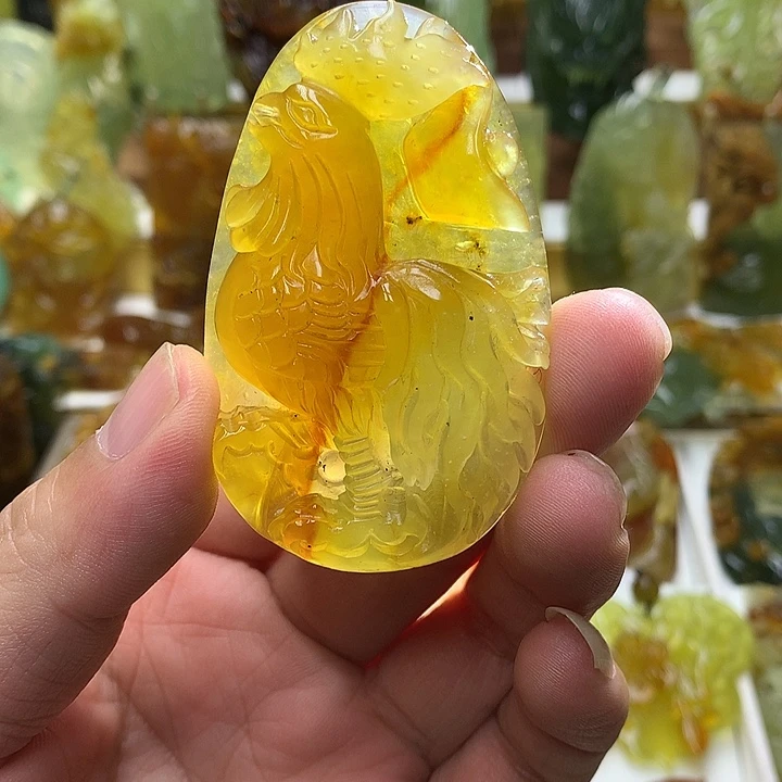 蛇纹石玉未镶嵌珠宝半成品
