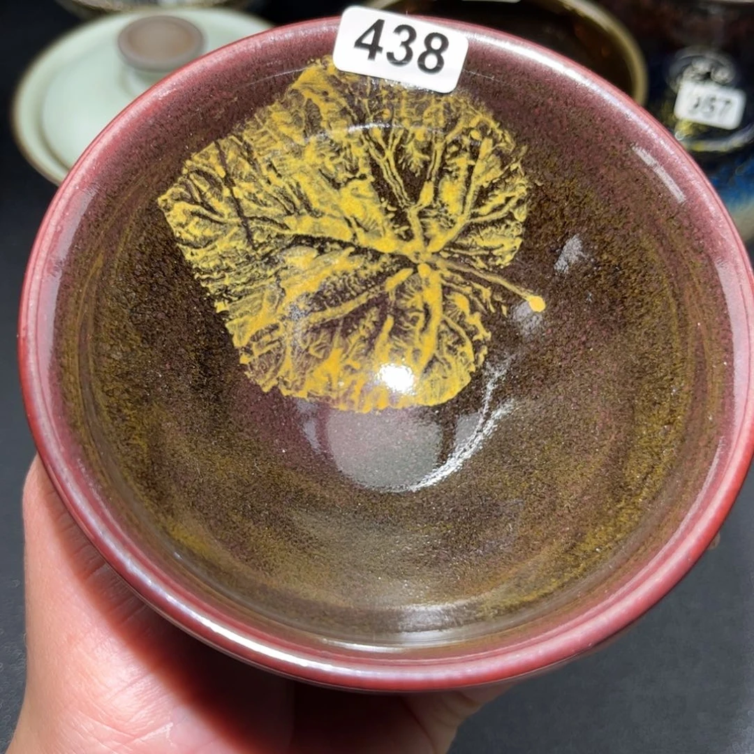 茶盏438 建盏单盏放大漏……