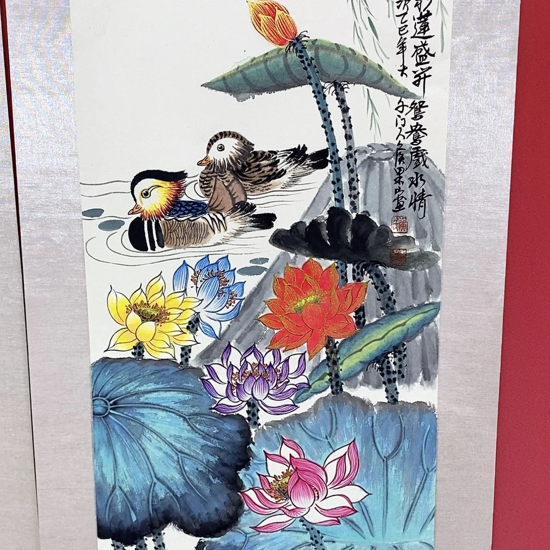 国画大风堂嫡传-侯果山老师作品路