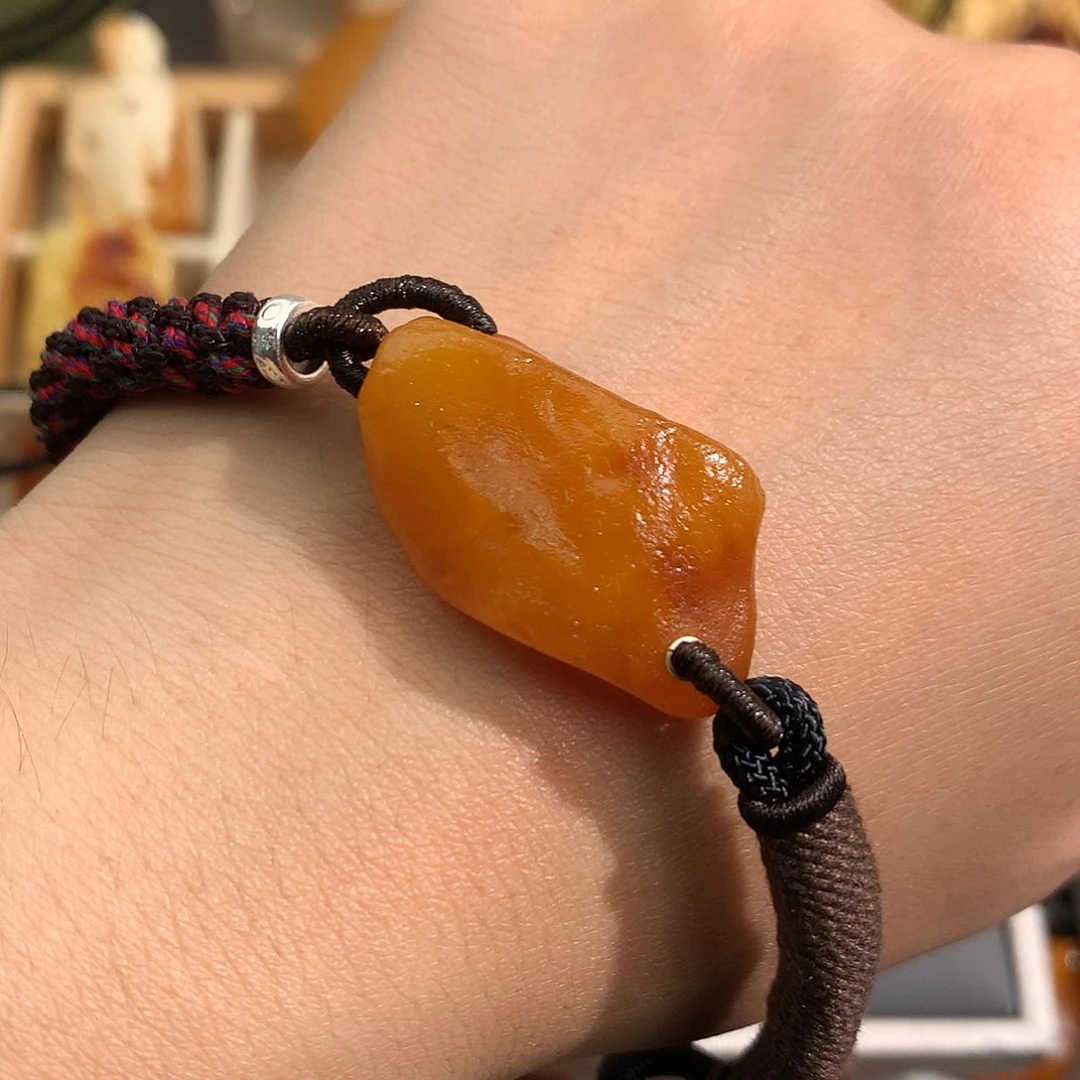 蜜蜡裸石未镶嵌你