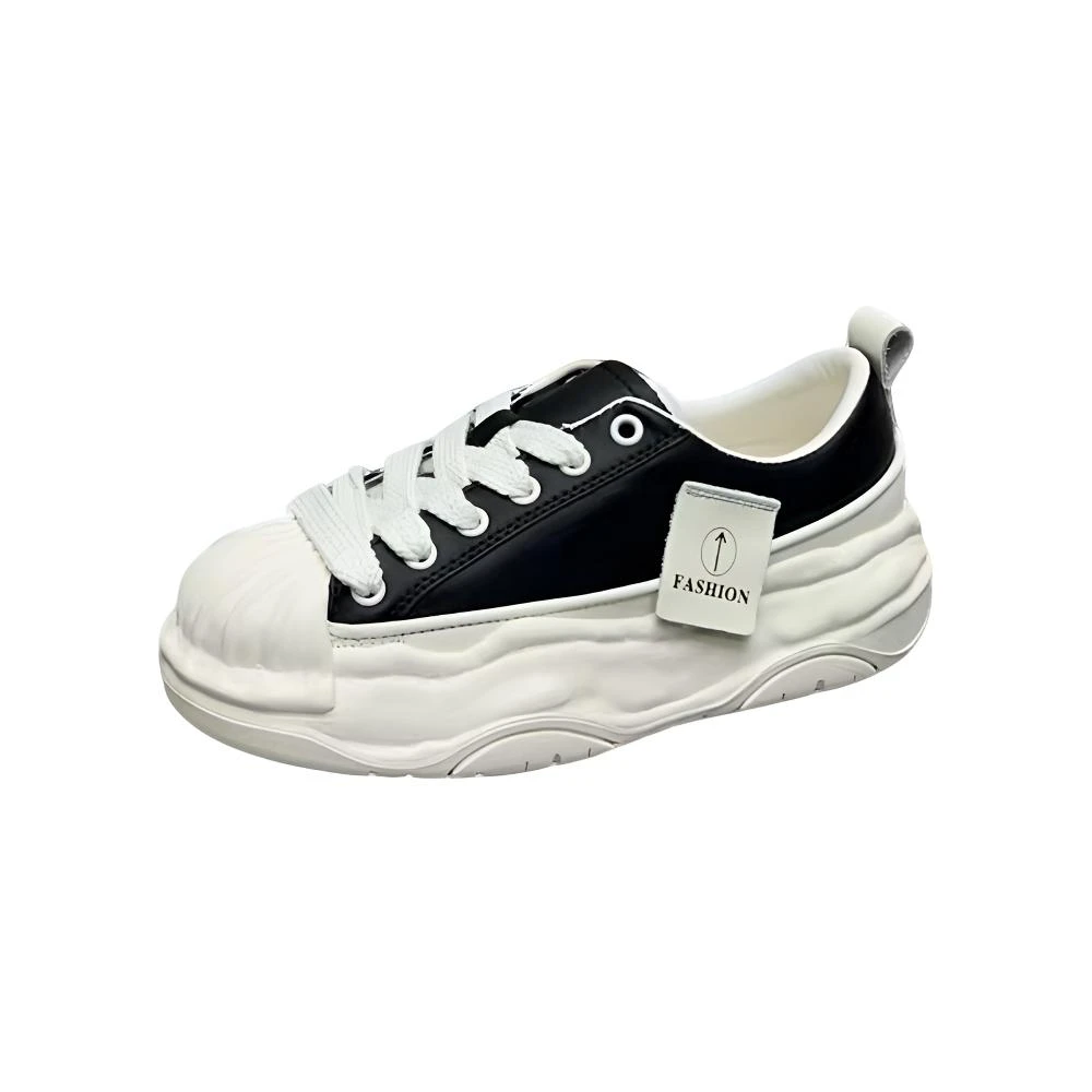 C901-22 2-4 789真皮厚底小白鞋 （标准尺码）