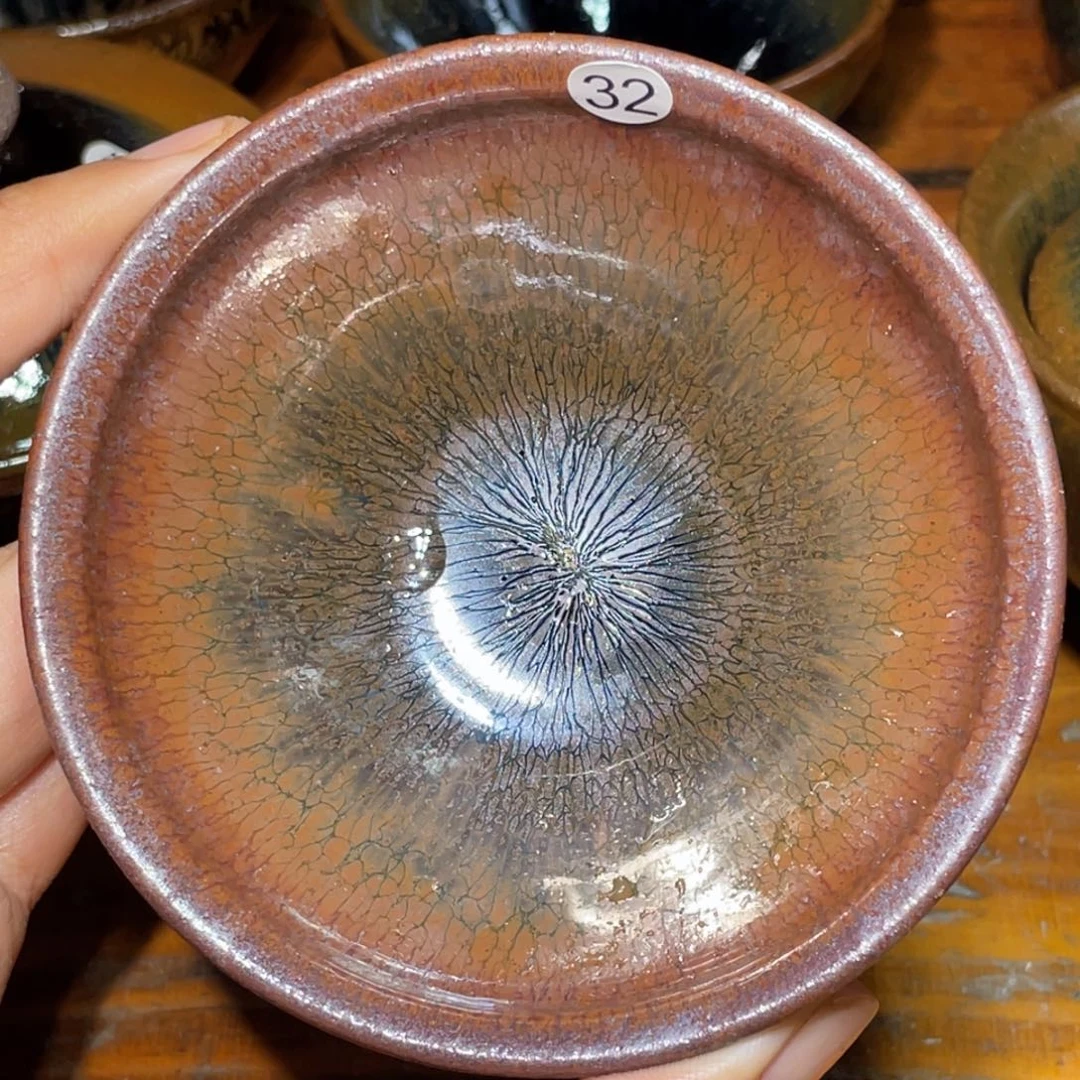 茶盏龙窑柴烧建盏32