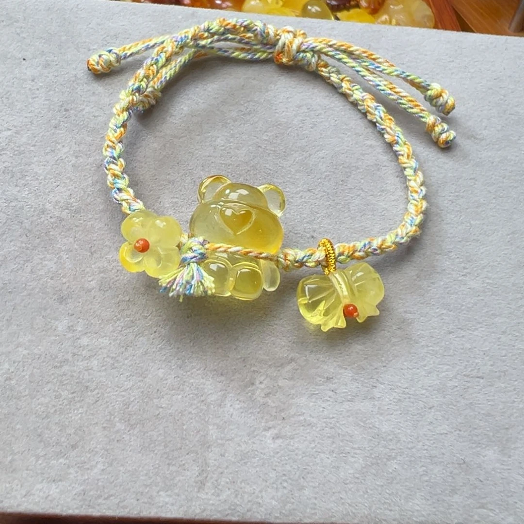 未镶嵌吊坠(不含链)琥珀