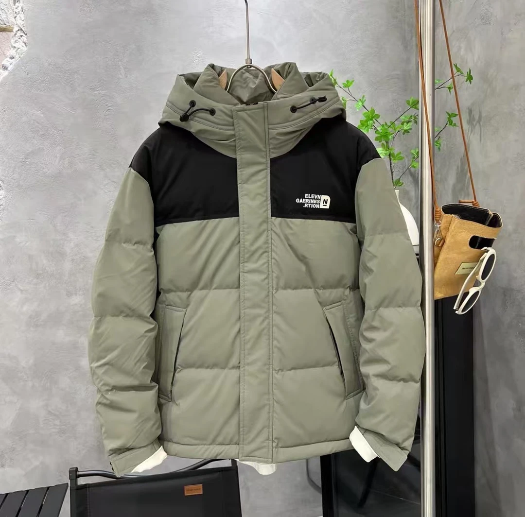 男士五防免洗绒服冬季加厚短款防风防寒保暖情侣外套1037