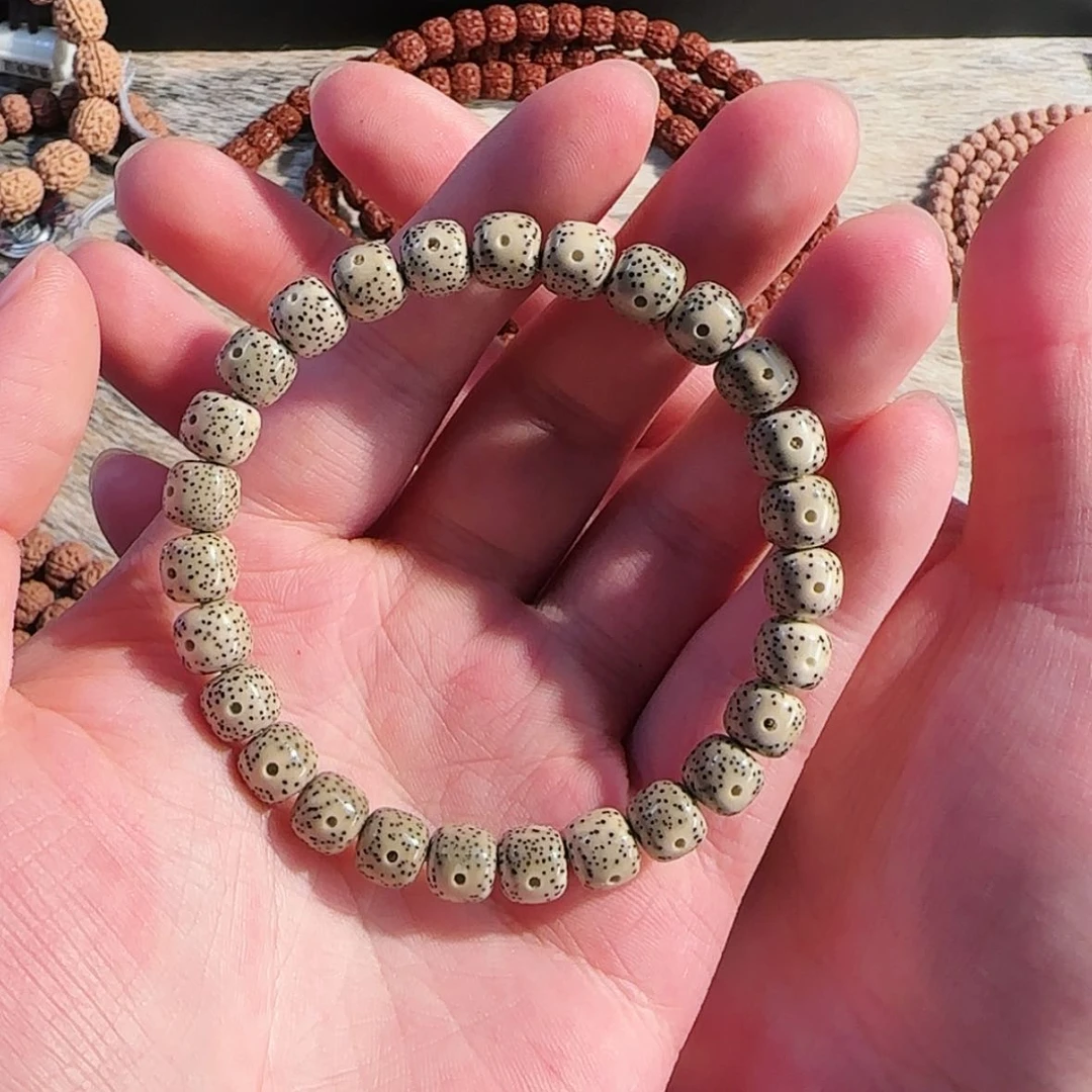 【闪购商品】手串星月菩提石玉料星月