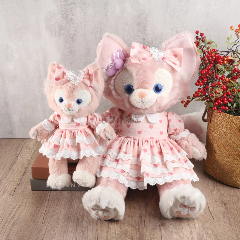 仅衣服-M号S号玲娜贝儿公仔穿粉色爱心连衣裙星黛露玩偶洛莉塔裙