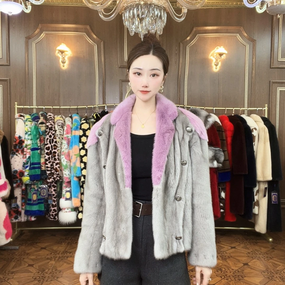 貂皮大衣时尚潮流