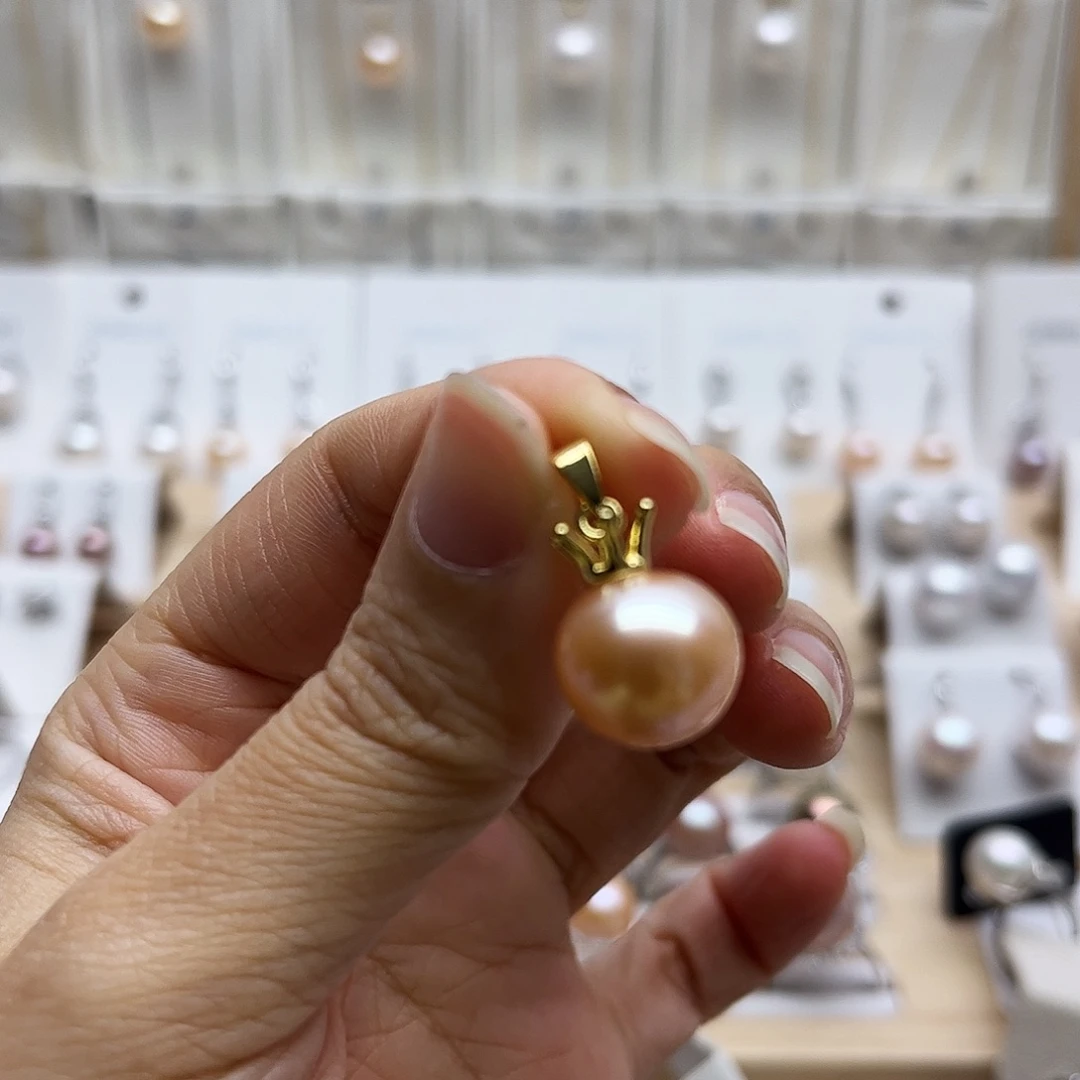 吊坠(赠链)淡水珍珠合金12.1