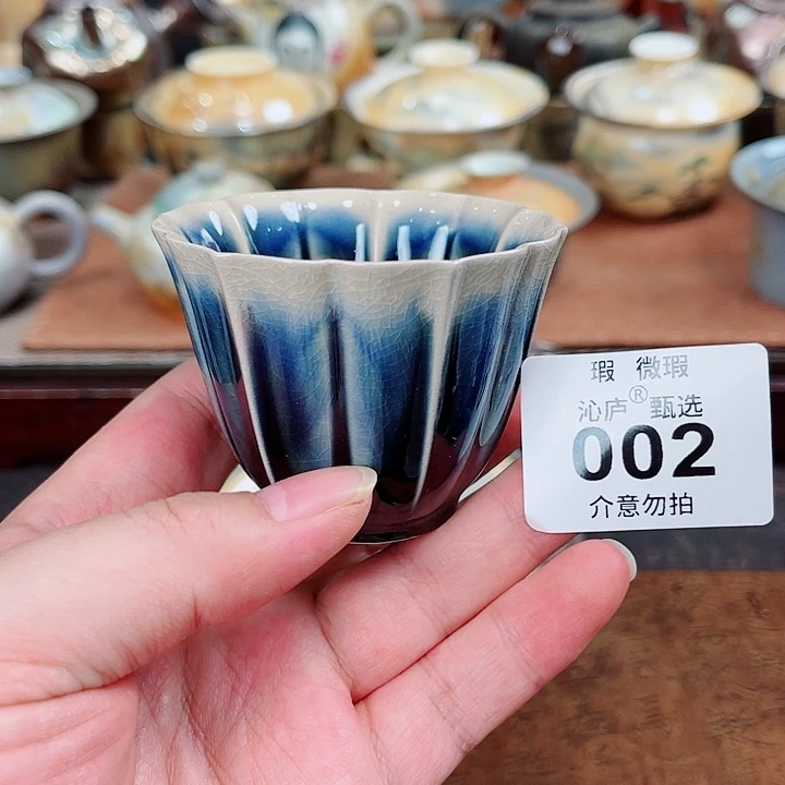 沁庐柴窑古法柴烧全手工茶具