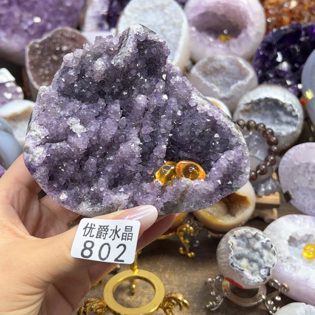 未镶嵌大型摆件（非配饰）紫晶802