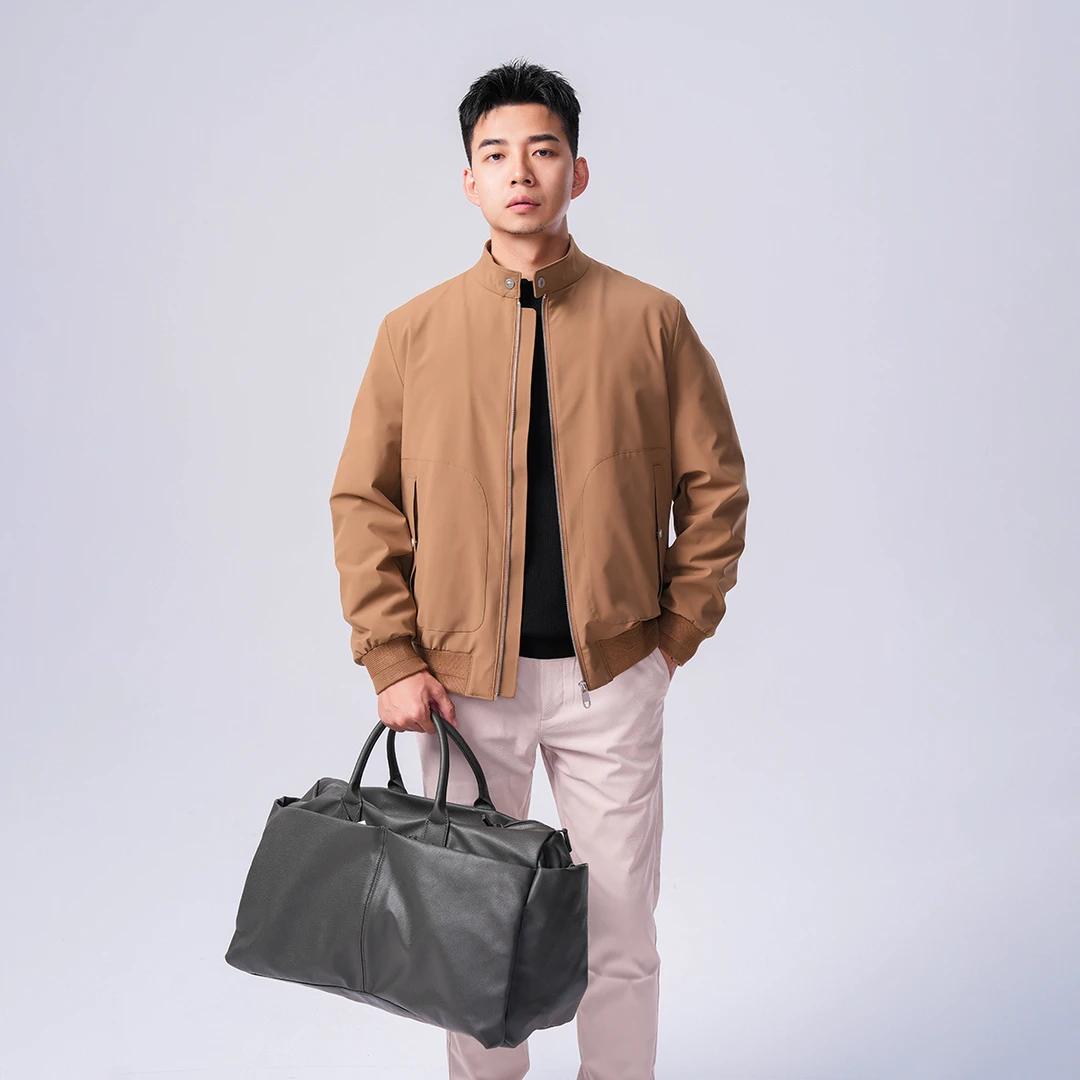 断码不退【品牌夹克】男士秋冬夹克运动时 休闲春季简约立领棒球领