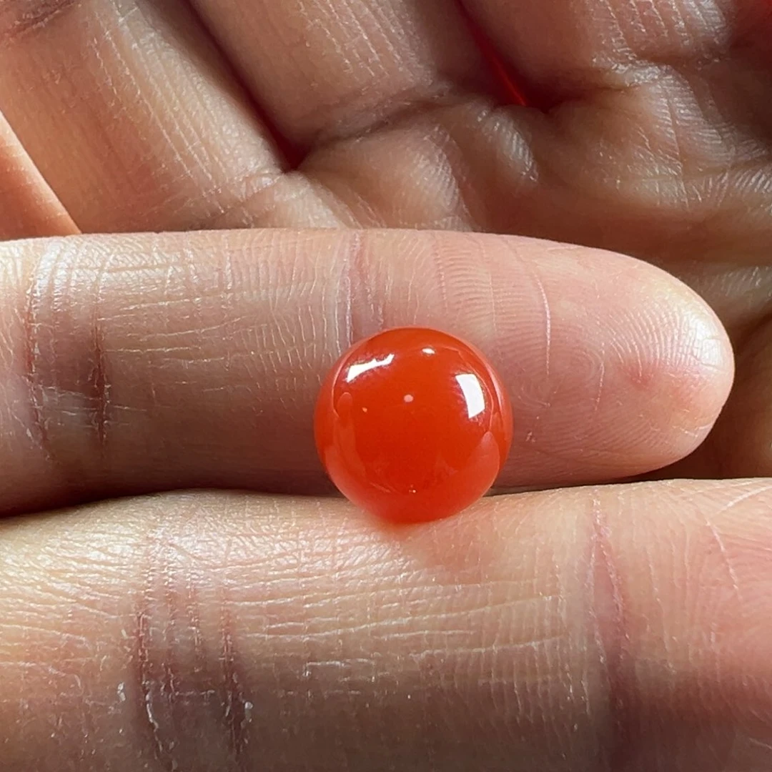南红玛瑙圆珠10.6未镶嵌
