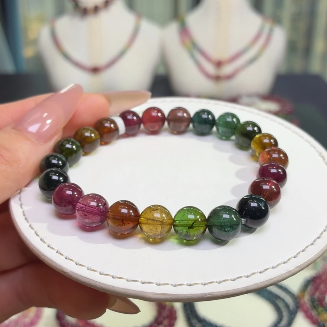 未镶嵌手链碧玺38