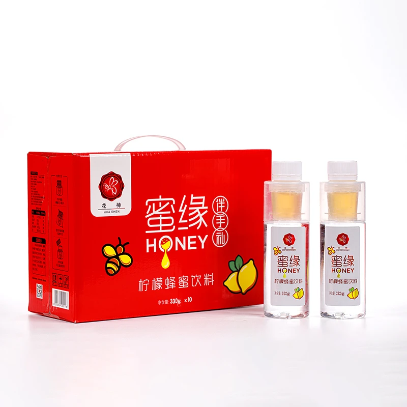 花神牌蜜缘柠檬蜂蜜水10瓶/箱