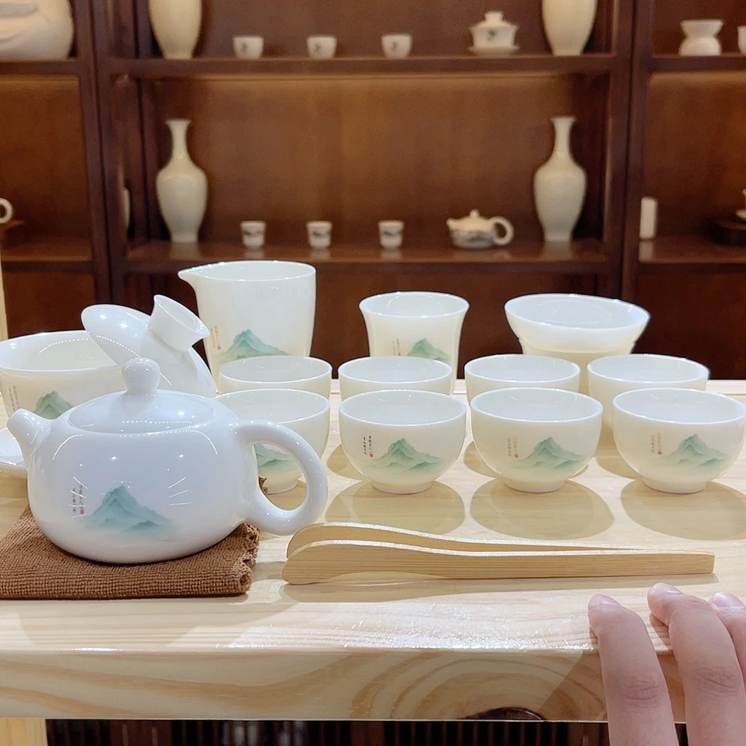 瓷片羊脂玉瓷羊脂玉瓷