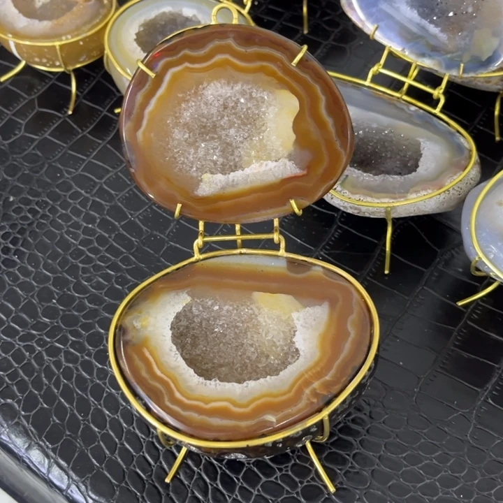 未镶嵌珠宝半成品水晶福利盆一套