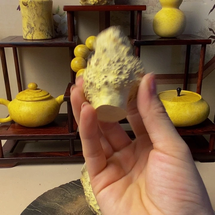 香榧木这*城黄杨木手把件