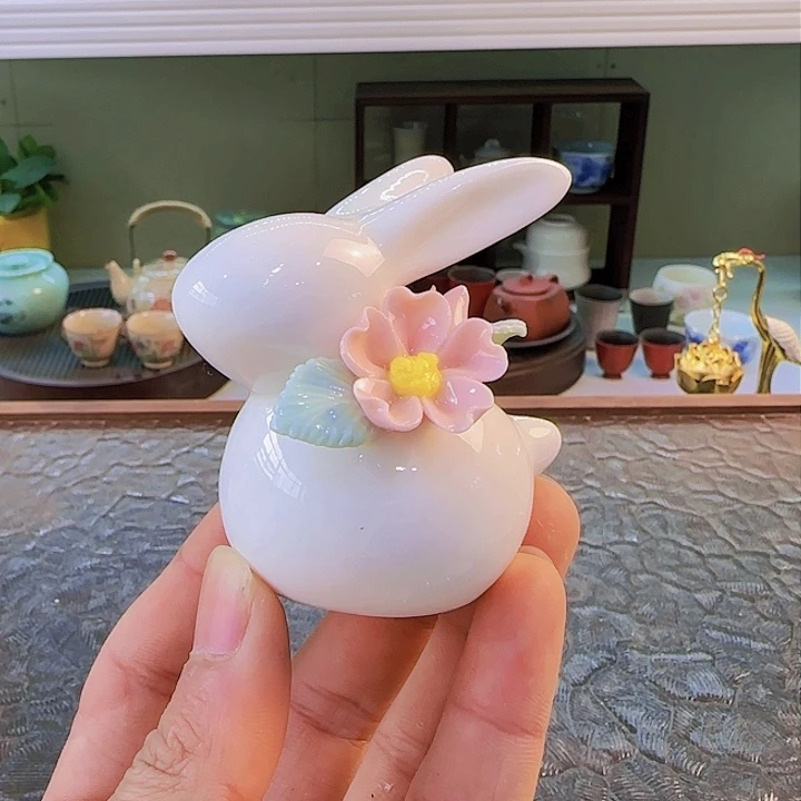 青花瓷器茶具茶叶罐旅行套装